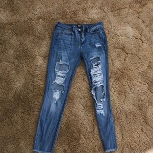 simple society ripped jeans